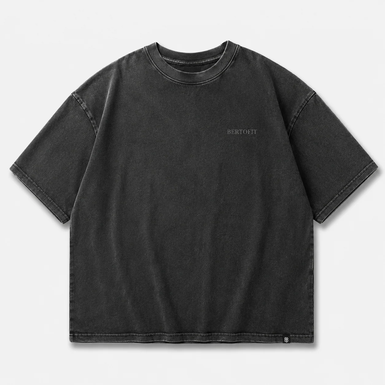 BERTOFIT Washed Oversized Tee